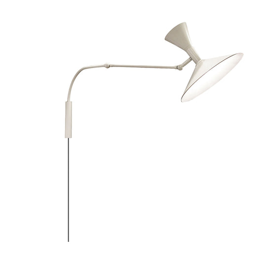 Lampada da Parete, Lampe de Marseille Mini, Bianco Calce