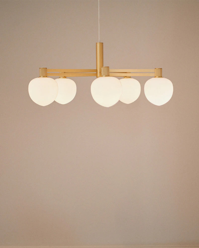 Lampadario Memoir, Ottone, 120 V