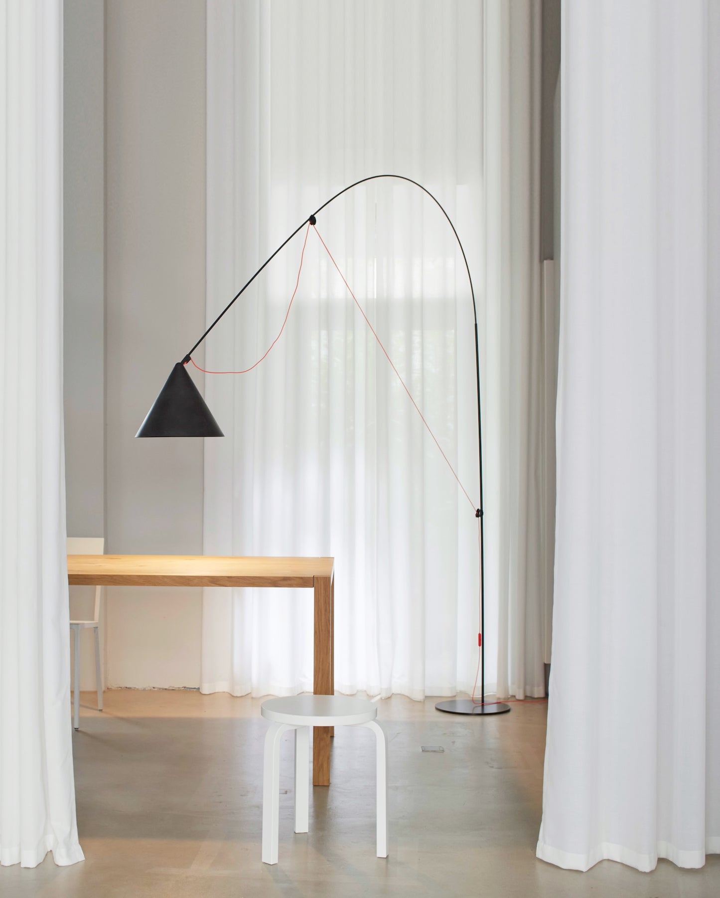 Lampada da Terra, Ayno XL, Nero/Nero