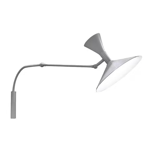 Lampada da Parete, Lampe de Marseille Mini, Grigio Opaco
