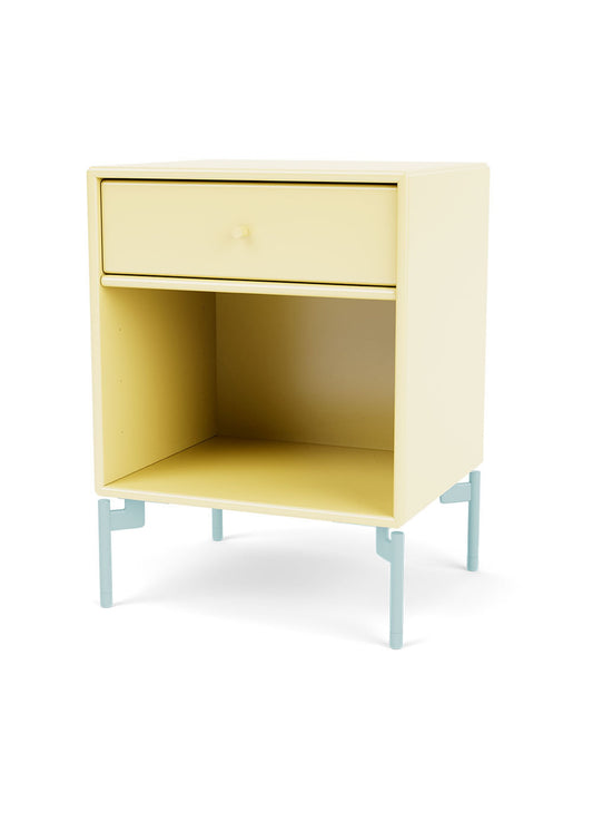 Comodino Dream, col. Camomille c/piedini Flint
