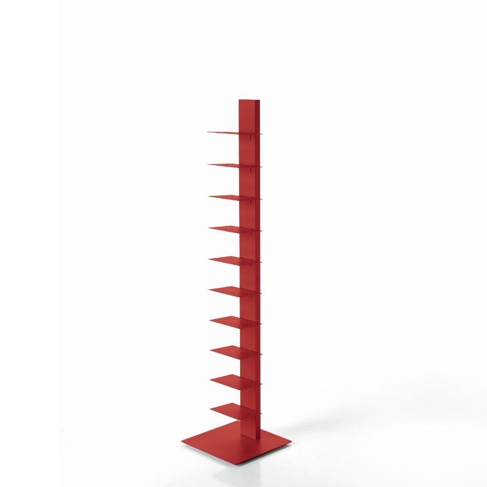 Libreria Sapiens h.152 BBB Italia - Rosso opaco