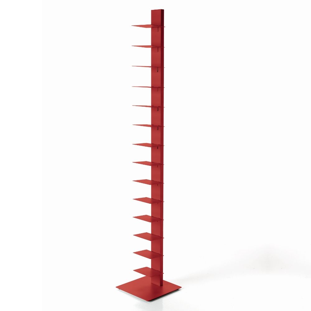 Libreria Sapiens h.202 BBB Italia - Rosso opaco