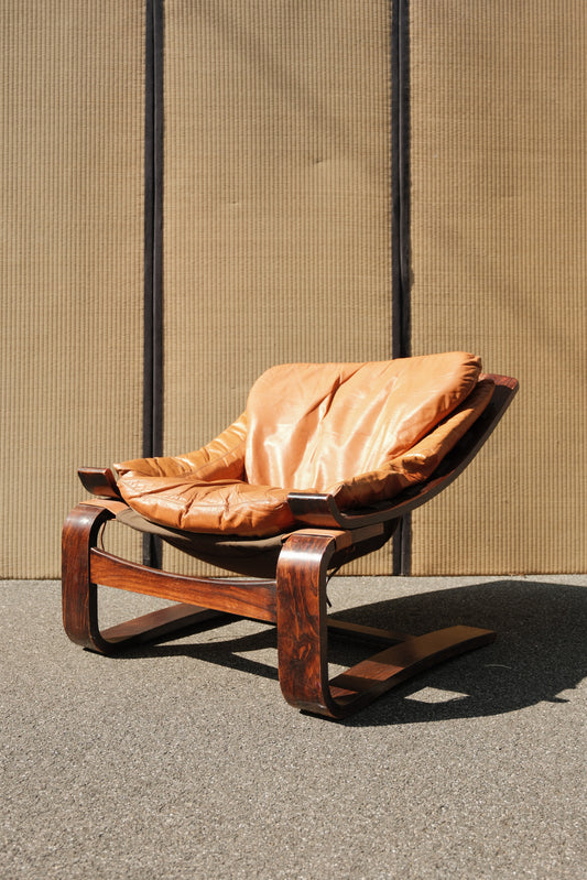 Poltrona Pelle + Legno