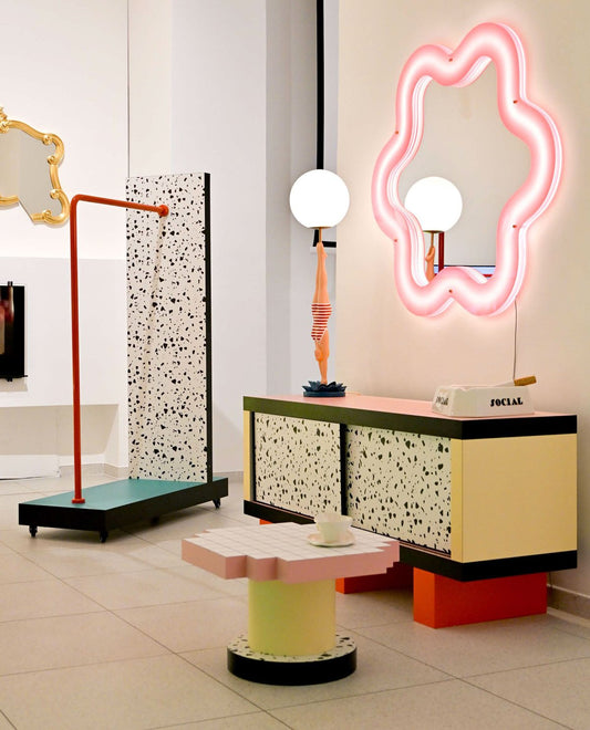 Appendiabiti Superstender Seletti, finitura terrazzo - ambientazione