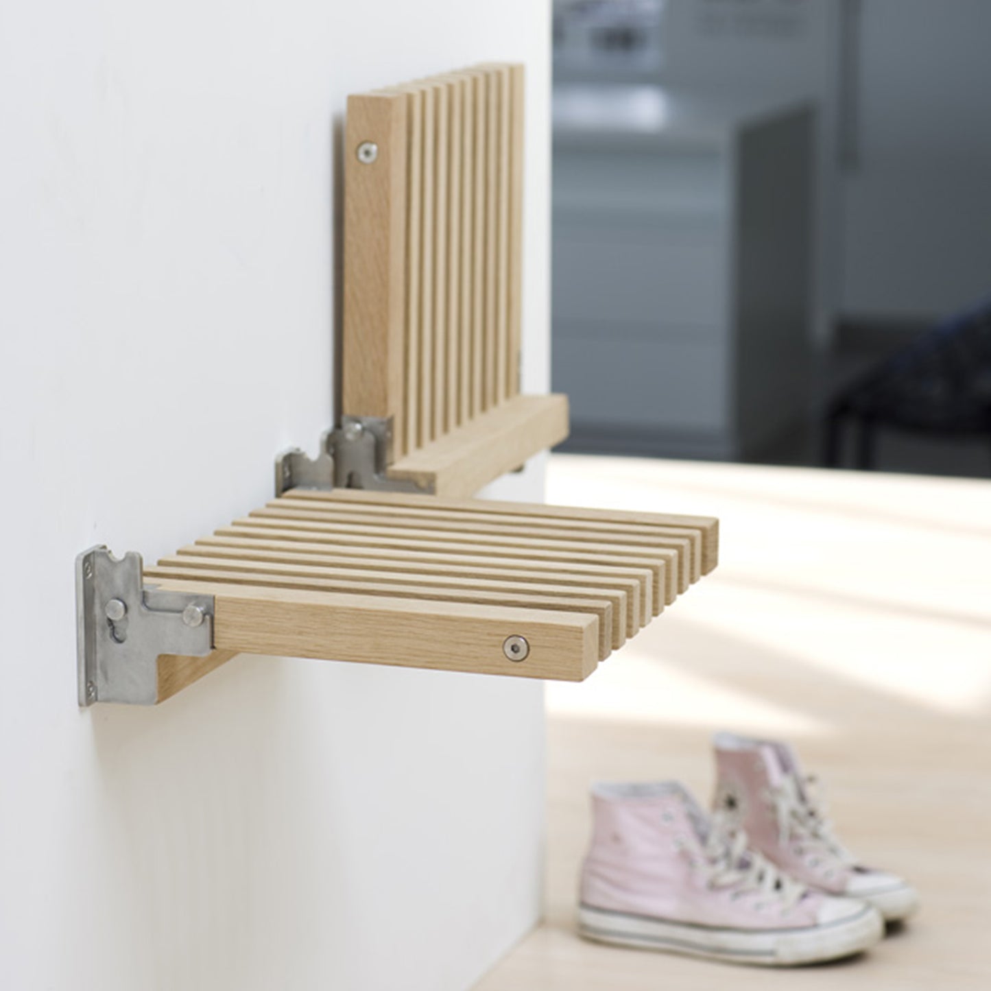 Sgabello Cutter Seat, Teak