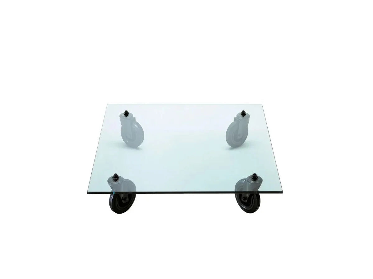 Tavolo con Ruote Aulenti, 100x100