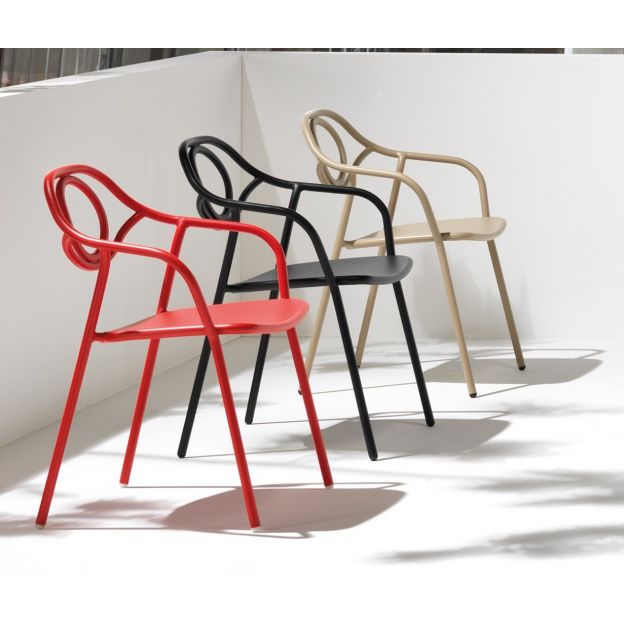 Poltroncina Zahir, Nero