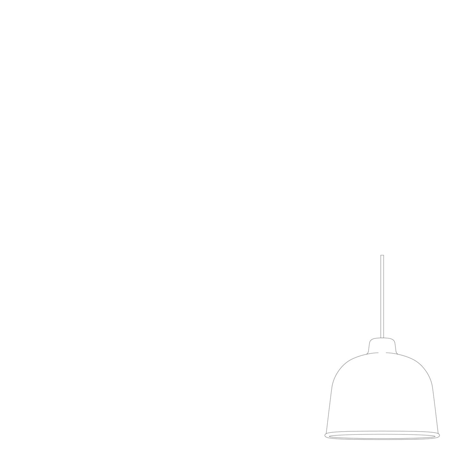 GRAIN NATURE LAMPADA SOSPENSIONE MARRONE