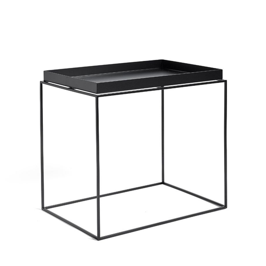 Tavolino vassoio, Tray Table L, Black